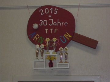 Die Veranstaltung stand voll unter dem Motto "30 Jahre TTF Arnsgrün".
